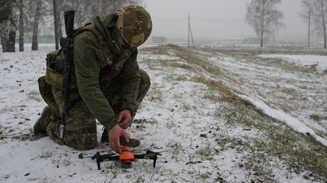 Opérateur de drones de l'armée russe (image d'illustration).