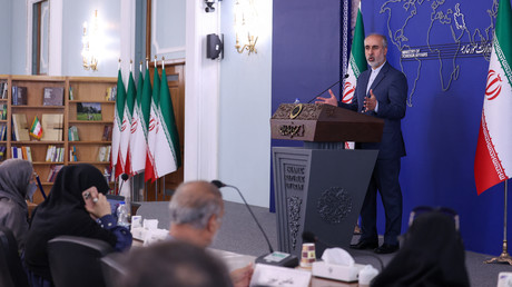 Le porte-parole du ministère iranien des Affaires étrangères, Nasser Kanani, en octobre 2022 (image d'illustration).