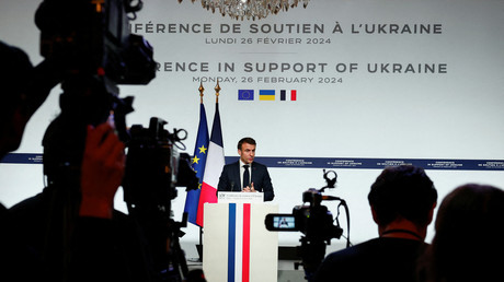 France : opposition quasi-unanime à la déclaration de Macron d'un possible envoi de troupes en Ukraine