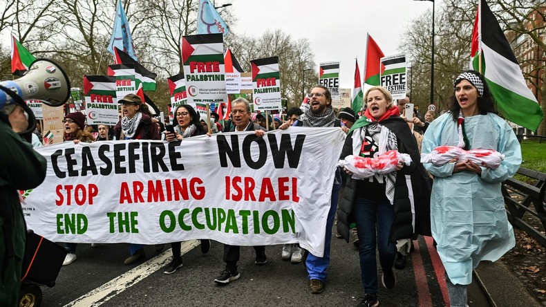 EN DIRECT : Manifestation pro-palestinienne à Londres