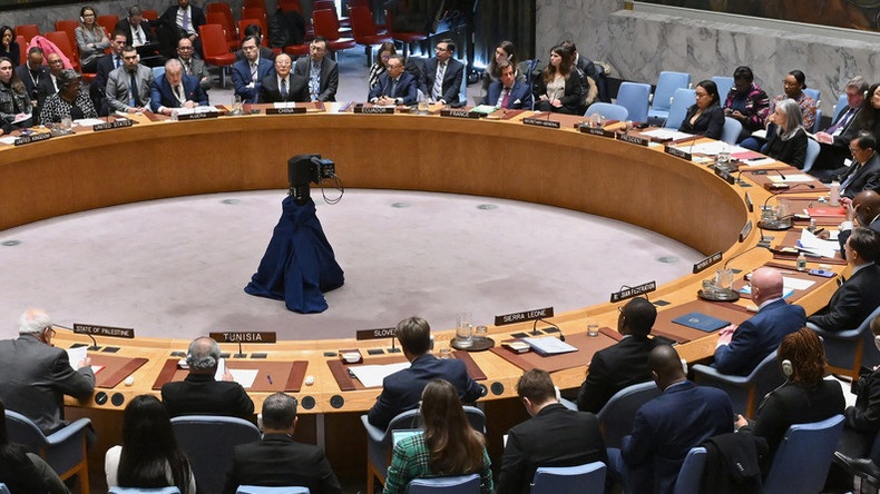 Réunion du Conseil de sécurité des Nations unies sur la situation au Moyen-Orient