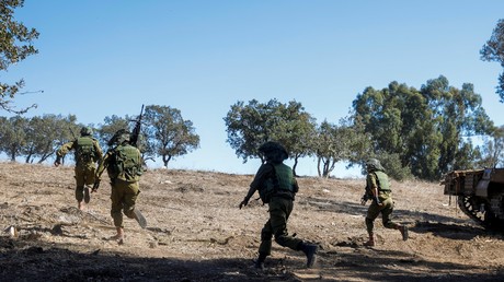 Troupes israéliennes à la frontière libanaise (image d'illustration).