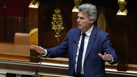 Le député communiste Fabien Roussel fait partie des élus qui ont voté contre le texte présentant un accord de sécurité entre Paris et Kiev.