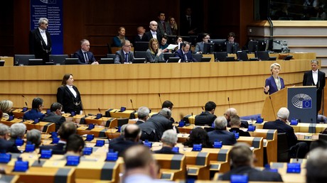 Session du Parlement européen en mars 2023 (image d'illustration).