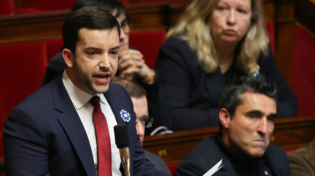 Le député Rassemblement national Jean-Philippe Tanguy, le 7 novembre 2023 (photo d'illustration).