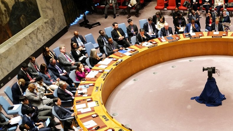 Réunion du Conseil de sécurité de l'ONU sur les menaces contre la paix et la sécurité internationales