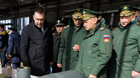Le ministre de la Défense Sergueï Choïgou à Nijni Novgorod, le 21 mars (image d'illustration).