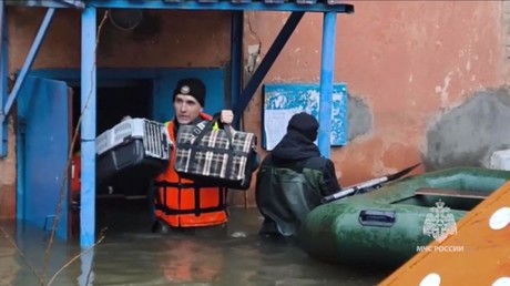 Inondations en Russie : la situation reste tendue, des dégâts estimés à plus de 21 milliards de roubles