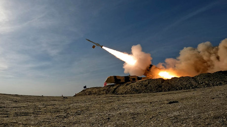 Lancement d'un missile lors d'un exercice militaire dans le sud de l'Iran (photo d'illustration).
