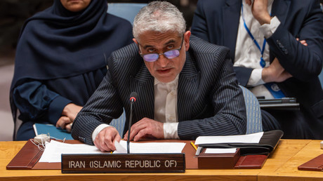 L'ambassadeur d'Iran aux Nations Unies, Amir Saeid Iravani.