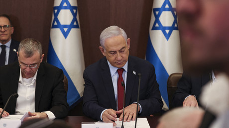 Benjamin Netanyahou avec son cabinet de guerre (image d'illustration).