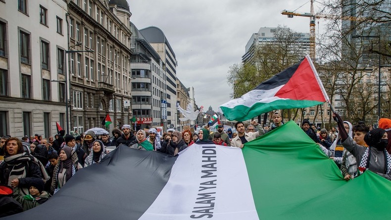EN DIRECT : Marche « Free Palestine » à Bruxelles