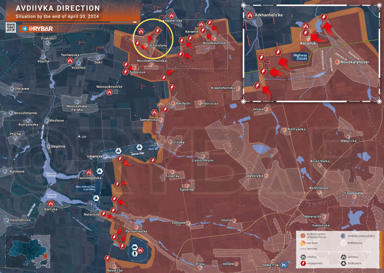 Donbass : l'armée russe confirme la libération du village d'Otcheretino