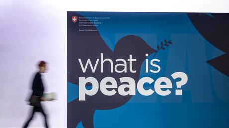 Forum de la paix à Bâle en Suisse le 12 avril 2024 (image d'illustration).