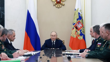 Poutine salue l'avancée des troupes russes sur le front ukrainien