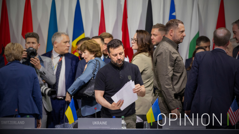La conférence sur la paix en Ukraine n’était qu’une imposture