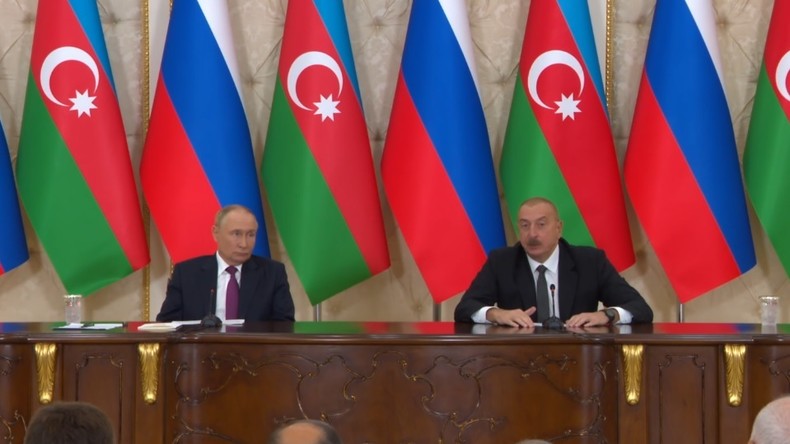 EN DIRECT : Déclarations de Vladimir Poutine et Ilham Aliev aux médias