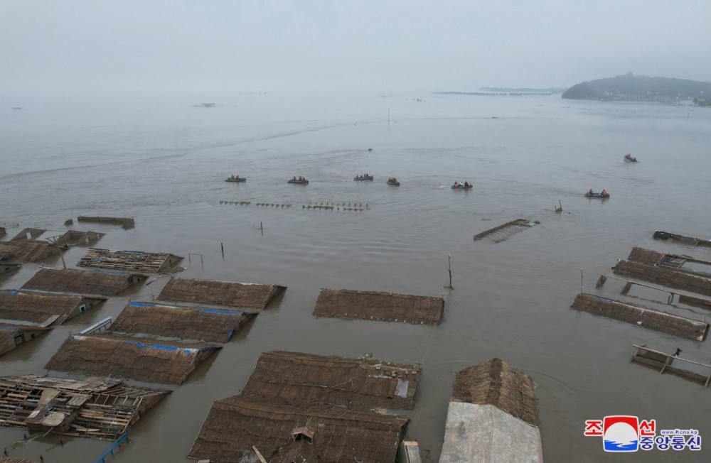 Inondations en Corée du Nord: Poutine offre son soutien à Kim Jong-Un, celui-ci lui répond