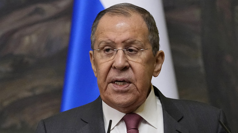 EN DIRECT : Conférence de presse de Sergueï Lavrov en marge de sa visite de travail en Arabie saoudite
