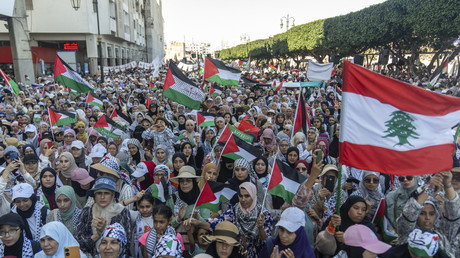 Manifestation massive au Maroc en soutien à la cause palestinienne