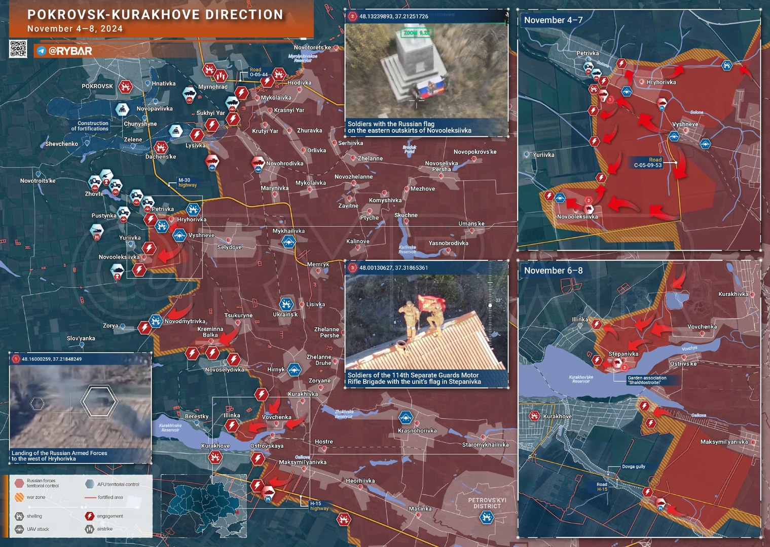 Donbass : les troupes russes libèrent le village de Voltchenka