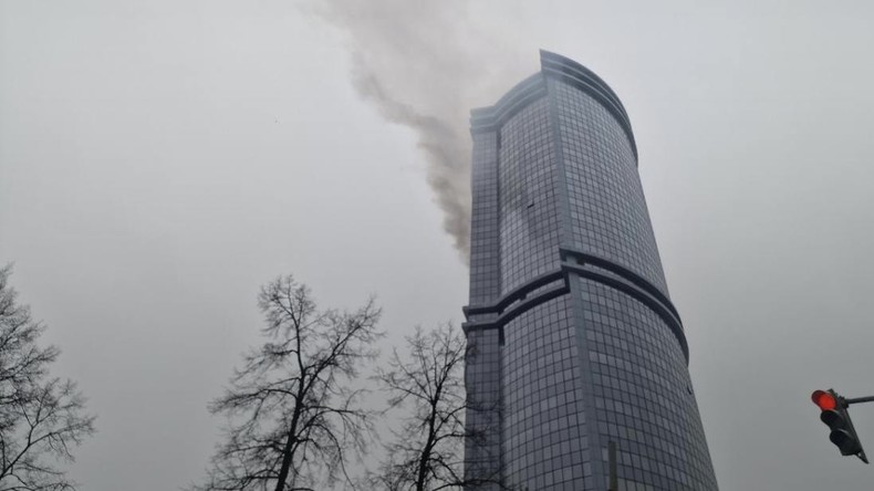 Un immeuble résidentiel de Kazan touché par un drone ukrainien