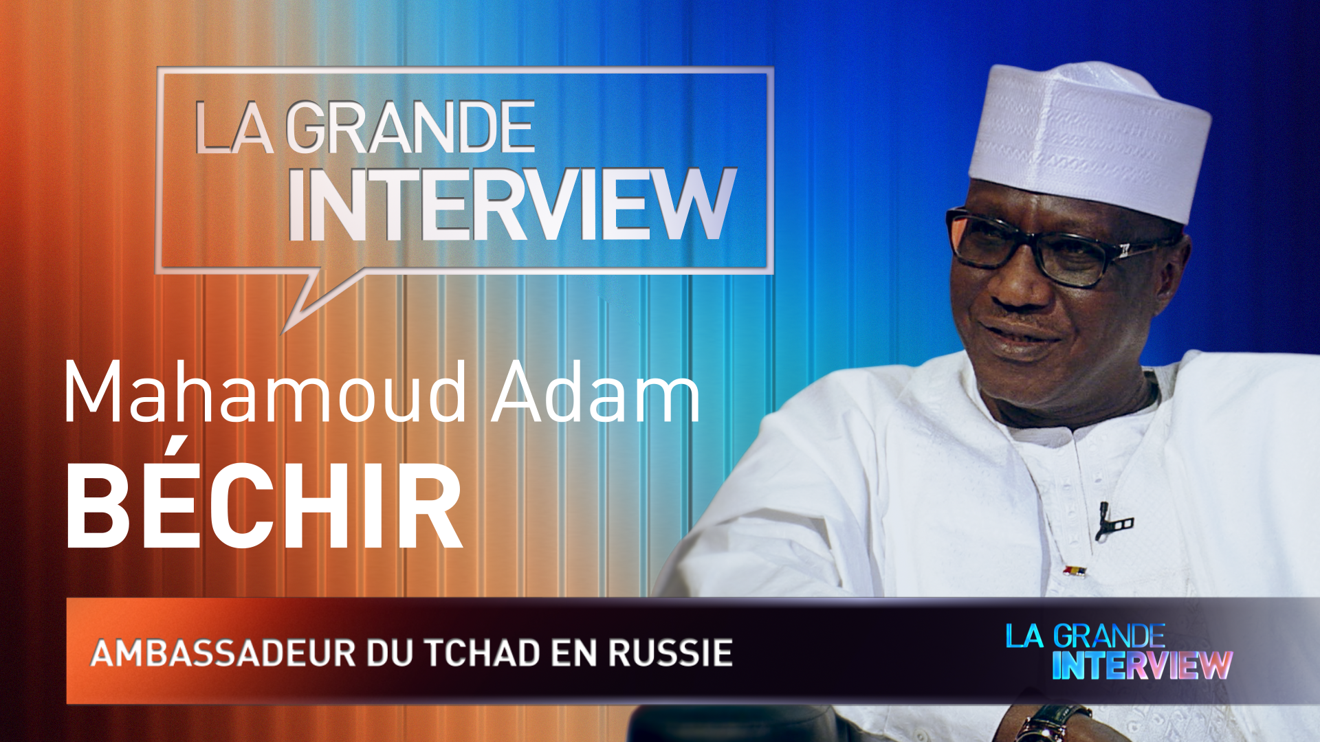 La Grande Interview : Mahamoud Adam Béchir — RT en français
