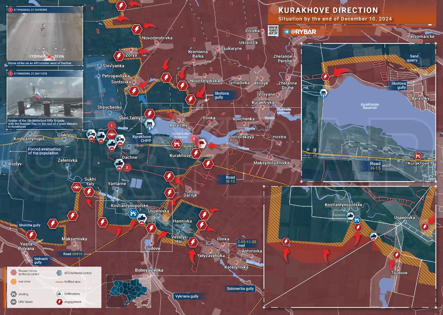 Donbass : les troupes russes libèrent trois localités en l'espace de quelques jours