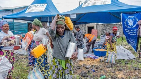 RDC : les stocks du Programme alimentaire mondial pillés à Bukavu, sous le contrôle du M23