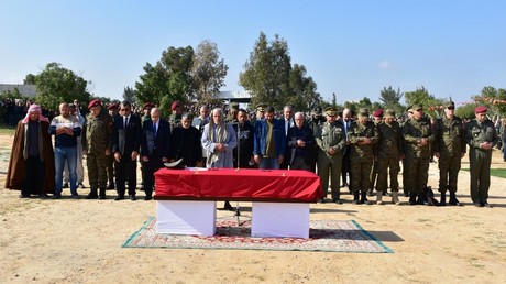 Tunisie : inhumation d’un Casque bleu tué en Centrafrique