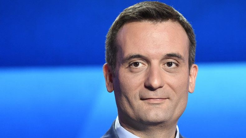 Florian Philippot, président du parti politique français Les Patriotes
