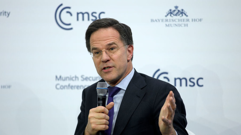 Mark Rutte, secrétaire général de l'OTAN