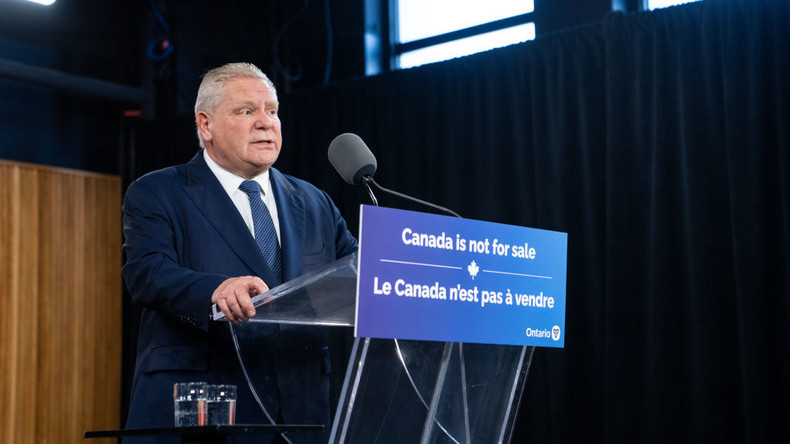 Doug Ford, premier ministre de l'Ontario