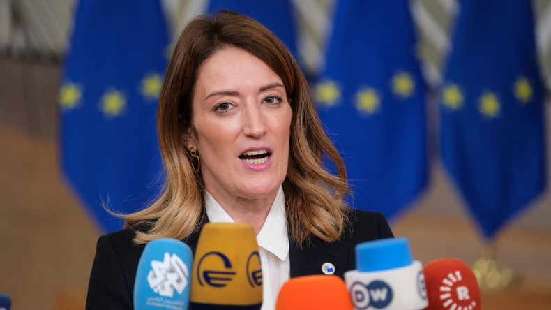 Présidente du Parlement européen Roberta Metsola
