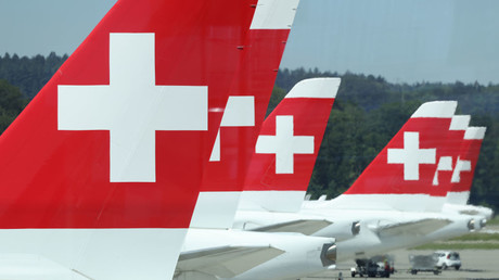 Les avions des compagnies aériennes suisses