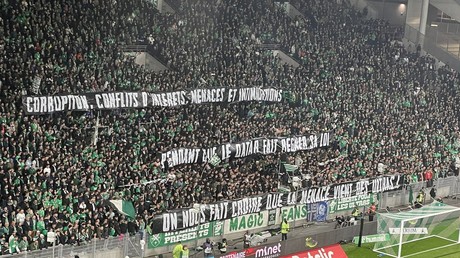 Football : les supporters de l'AS Saint-Étienne se dressent contre la répression des ultras