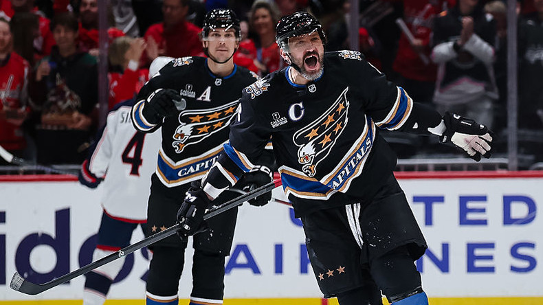 NHL : le joueur de hockey russe Alexandre Ovetchkine bat son record personnel