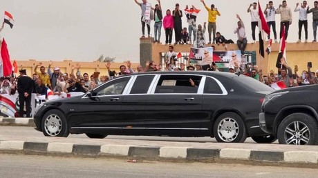 Macron à la frontière de la bande de Gaza