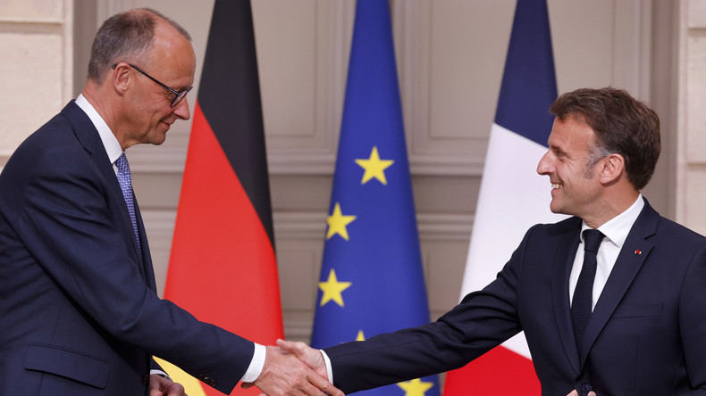Emmanuel Macron reçoit Friedrich Merz pour relancer un tandem franco-allemand fragilisé