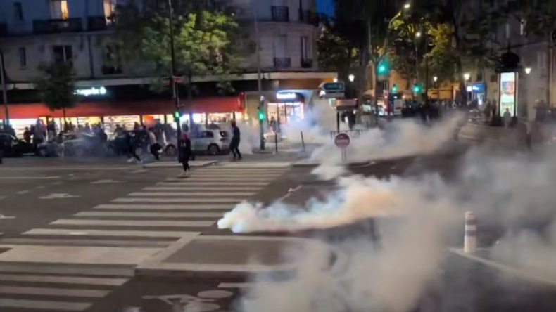 Heurts à Paris après la qualification du PSG en finale de la Ligue des champions