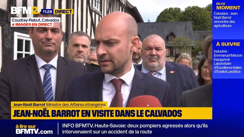 Expulsion de diplomates français d’Algérie : Barrot promet une réponse ferme et immédiate