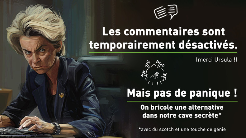 Les commentaires sont temporairement désactivés