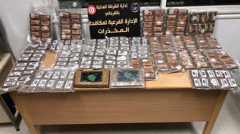 La Tunisie se trouve en première ligne dans les routes de trafic international de drogues
