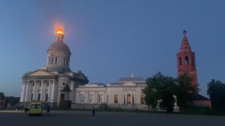 Russie : un drone ukrainien frappe la coupole d’une cathédrale dans la région de Toula