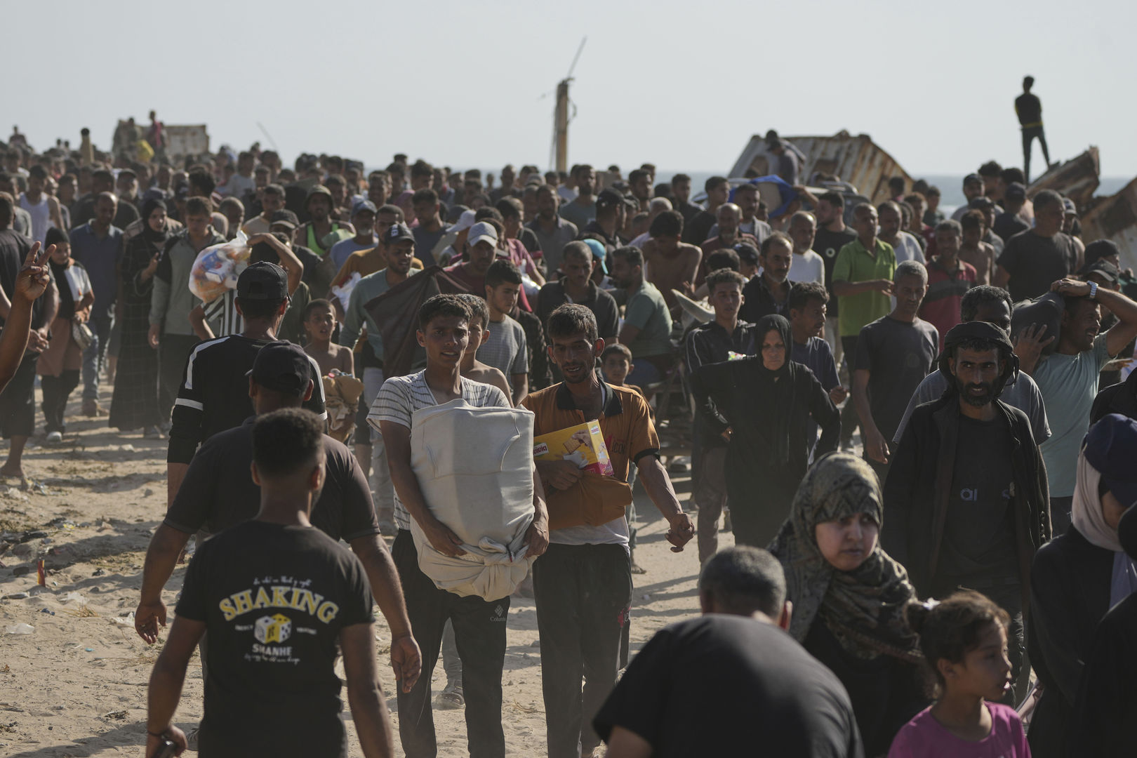 Gaza : 47 blessés par des tirs israéliens lors d’une distribution d’aide