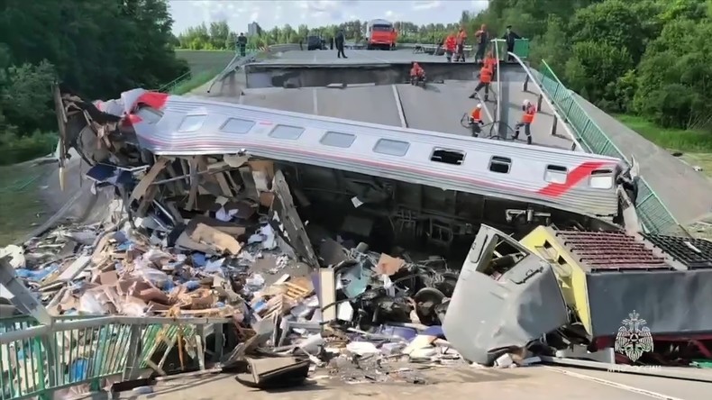 Effondrement d'un pont à Briansk : des responsables russes dénoncent un «nouveau crime odieux» de Kiev