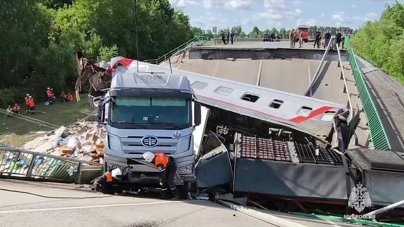 Le pont dans la région de Briansk a été détruit avec des explosifs étrangers, selon le Comité d’enquête russe