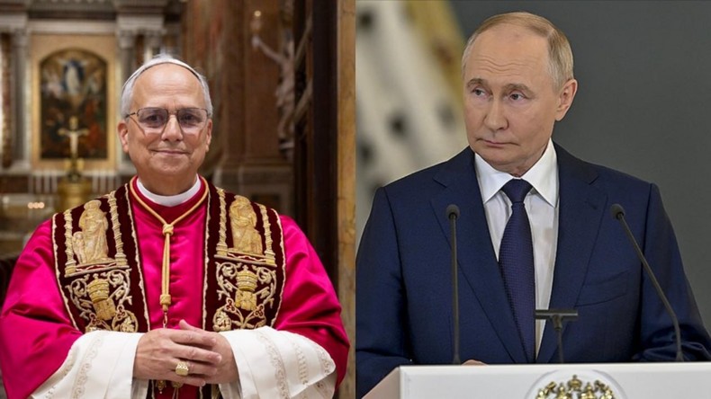 Premier entretien téléphonique entre Vladimir Poutine et le pape Léon XIV sur le conflit en Ukraine, la paix et la liberté religieuse