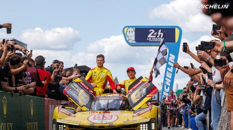 Ferrari triomphe aux 24 Heures du Mans pour la troisième fois consécutive