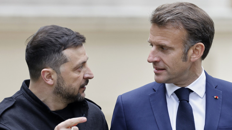 Emmanuel Macron réaffirme en ukrainien son soutien à Kiev